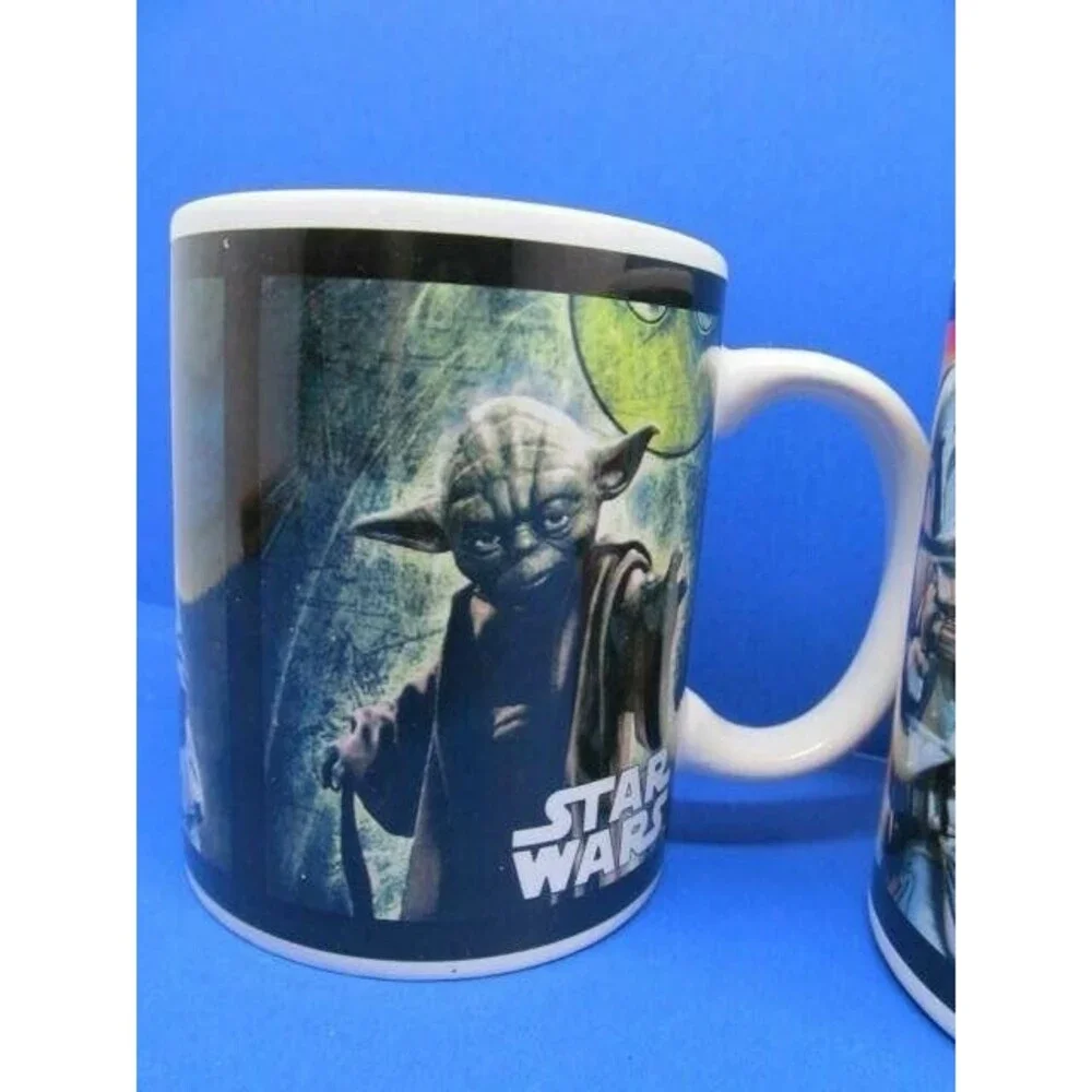 Star Wars Different Graphics Typography Collectible Gallerie Mugs Bundle of 4
